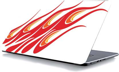 qth LINE ART LAP-0506 VINYL Reusable Laptop Skin Compatible for 15.6 inch