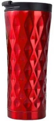 Flipkart SmartBuy Vacuum Double Wall Insulated Tumbler Cups, 500ml Red Set of 1 Stainless Steel Tumbler