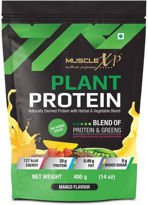 MuscleXP Plant Protein - Natural Protein Powder with Pea Protein Plant-Based Protein