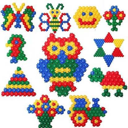 MORRIS'S TOYS Unbreakable Big Jumbo size(96 pcs)Hexie activity Puzzle blocks for kids toddlers
