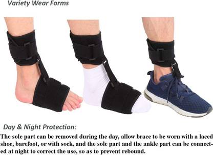 orthopine Soft AFO Drop Foot Brace Ankle Support