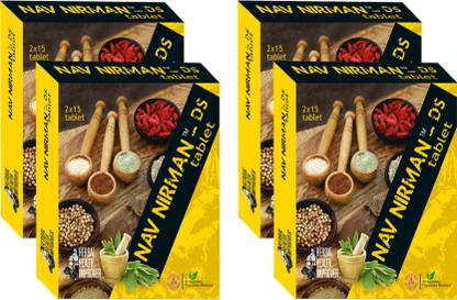 AMBIC Nav Nirman DS Tablet I Ayurvedic Medicine for Muscle Gain with Ashwagandha