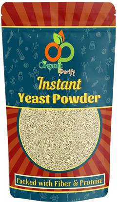 Organic Purify Active Dry Yeast Powder, Instant Yeast 100 Gm Yeast Powder