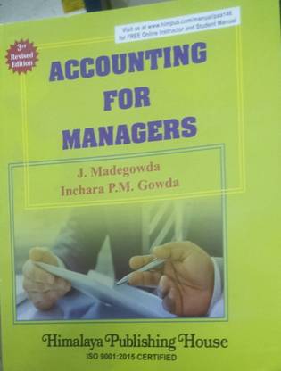 ACCOUNTING FOR MANAGERS
