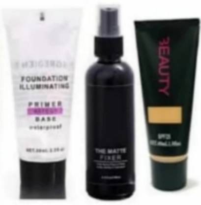 Dikyube Makeup Fixer, primer, foundtion