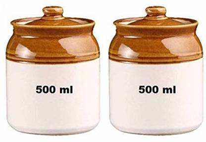 rkk Ceramic Pickle Jar  - 500 ml