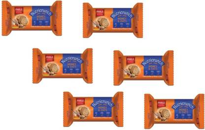 PARLE NUTRICRUNCH HONEY & OATS DIGESTIVE COOKIES Digestive Biscuit