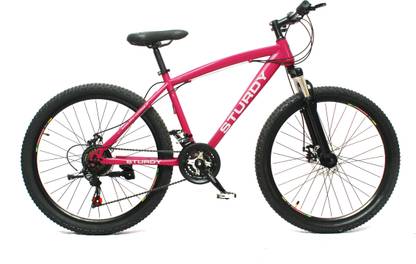 Sturdy Bikes 27.5 inch MTB with 21 Gears and Dual Disc Brakes 27.5 T (inch) Mountain Cycle