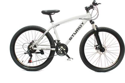 Sturdy Bikes 27.5 inch MTB with 21 Gears and Dual Disc Brakes 27.5 T (inch) Mountain Cycle