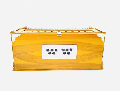 SG MUSICAL Flute 7 Stopper Harmonium, 39 Keys,For Student FAMUSHARM02 3.25 Octave Hand Pumped Harmonium