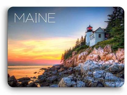 Giftcart USA Maine Souvenir Fridge Magnet Pack of 1