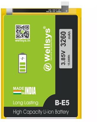 WELLSYS Mobile Battery For  VIVO Y81/Y83/Y83 Pro B E5 (3260mAh) Battery