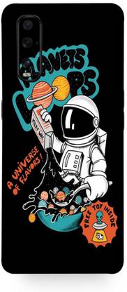 Mclaxa Planets Loop Mobile Back Skin, Planets Loop, OPPO FIND X2 Mobile Skin