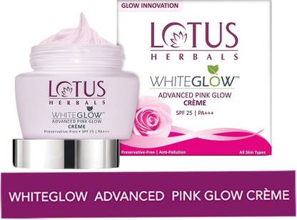 LOTUS HERBALS WhiteGlow Advanced Pink Glow Crme SPF 25
