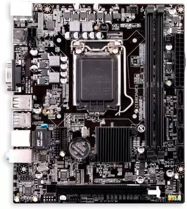 ZEBRONICS ZEB-G41-D2S LGA 775Socket Micro-ATX Intel G41 Chipset DDR2 Motherboard for Desktop