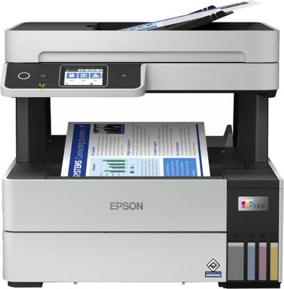 Epson L6490 Multi-function WiFi Color Ink Tank Printer (Color Page Cost: 12 Paise | Black Page Cost: 24 Paise)