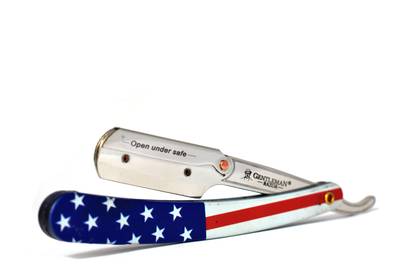 Gentleman Barber USA Flag Printed Shaving Razor For Men And Women, Men & Women