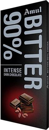 Amul BITTER 90% 150 GM (PACK OF 3) Bars