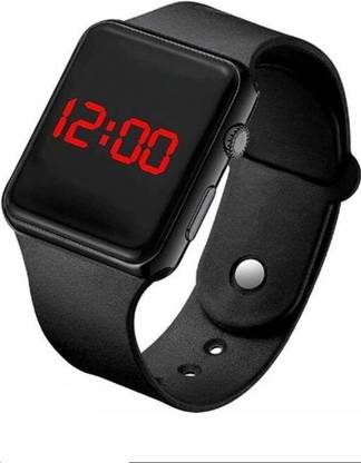 SHIVA Digital Hand watch Black 1 Smartwatch