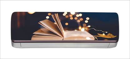 Aalam Designs 30 cm decorative beautiful book with dark background Self Adhesive Sticker