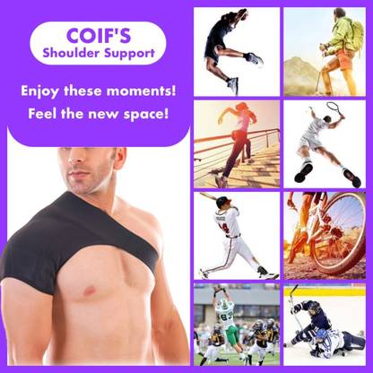 COIF Orthosis Support, Compression Sleeve, Pocket Stability Strap Dislocated Shoulder Shoulder Support