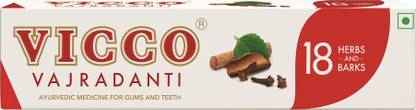 VICCO Vajradanti| Regular Flavour|Medicine For Gums & Teeth|With 18 Ayurvedic Herbs Toothpaste