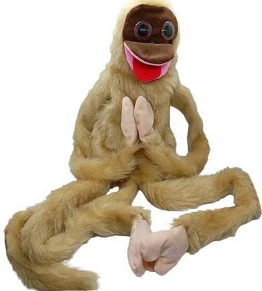 A SARKAR MAGIC SHOP Ventriloquism Talking Monkey Puppet (FAR Cloth) / Ventriloquist Monkey Doll 1 Magic Tricks