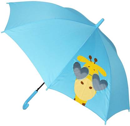 CHAATEWALA Giraffe Umbrella for Kids Animal Theme See Through Umbrella,Zoo Little Kid Umbrella