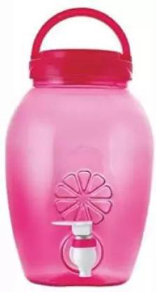 BIZOLO Watermelon Matka Bottle ( Pack Of 1 ) Big Bottle ( Pink ) Bottled Water Dispenser