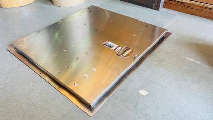 JAGDISH 008 steel water tank doors 950 L Water Tank