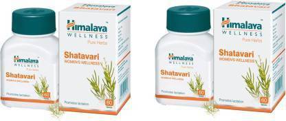 हिमालय शतावरी 60 x 2 = 120 टैबलेट (2 का पैक)