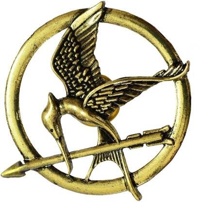 mahi The Hunger Games Brooches Inspired Mockingjay And Arrow Brooch