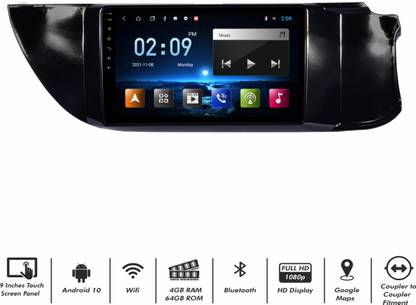 Trony 9 Inches Android 10 System for Maruti K10 mwith 4GB/64GB RAM & ROM with SWC Car Stereo