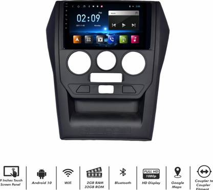 Trony 9 Inches Android 10 System for Mahindra Scorpio with 2GB/32GB RAM & ROM with SWC Car Stereo