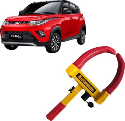Karon Enterprise TRL031 Heavy Duty Anti Theft with keys for Car | Car Wheel Lock Clamp | Tire Lock Wheel Lock