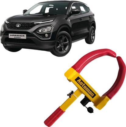 Karon Enterprise TRL042 Heavy Duty Anti Theft with keys for Car | Car Wheel Lock Clamp | Tire Lock Wheel Lock