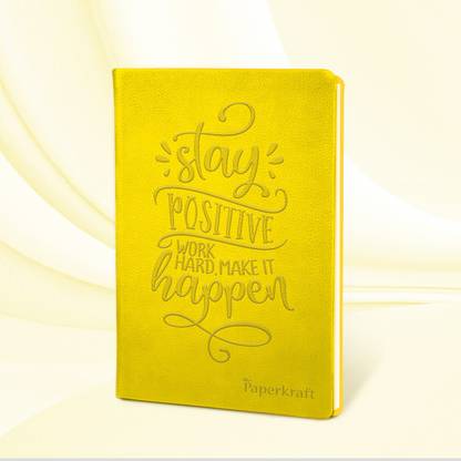 Paperkraft Designer Series with PU leather A5 Diary Unruled 192 Pages