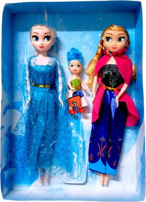 Stakipo Queen Elsa And Anna | Frozen 2 Sisters & Baby Doll | Lets Build A Snowman!