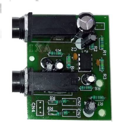 Diycart Dual Microphone input Preamp Kit for audio amplifiers with Mic sockets Electronic Components Electronic Hobby Kit