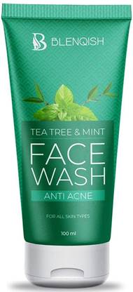 Blenqish Tea Tree & Mint Face Wash