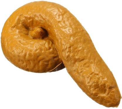 Hetkrishi Realistic Real Looking Fake Poop Potty Toilet Practical Jokes Funny Toys Gag Toy Fake Potty Gag Toy