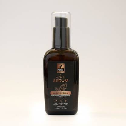 blackvelly Hair serum|Polishing, Smoothening, Soft & Silky hair|Vitamin E, Argon&Jojoba Oil