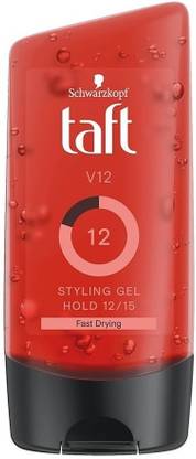 TAFT V12 HOLD 12/15 FAST DRYING STYLING HAIR GEL Hair Gel