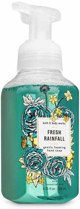 BATH & BODY WORKS fresh rainfall Hand Wash Bottle