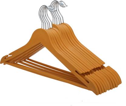 10cr Multipurpose Plastic Saree Pack of 12 Hangers For Saree