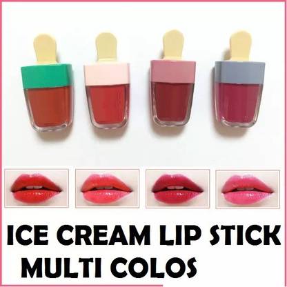 YAWI MAKEUP BASE MATTE LIQUID ICE CREAM DRY LIP FREE LIP STICK