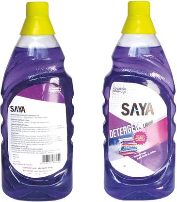 saya Liquid Detergent Stain Removal for Washing Cloths Liquid Detergent