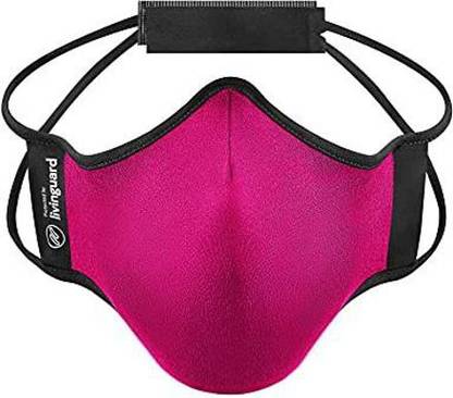 Livinguard FITNESS MASK ( FUSCHIA PINK ) Cloth Mask