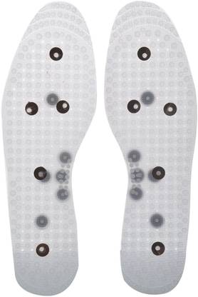 NP नवीन प्लास्टिक ss1 Acupressure Shoe Sole For Stress And Pain Relief मसाज़र