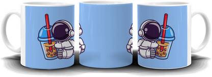 bappamorya Ceramic Printed Coffe 300ML BM275 Ceramic Coffee Mug